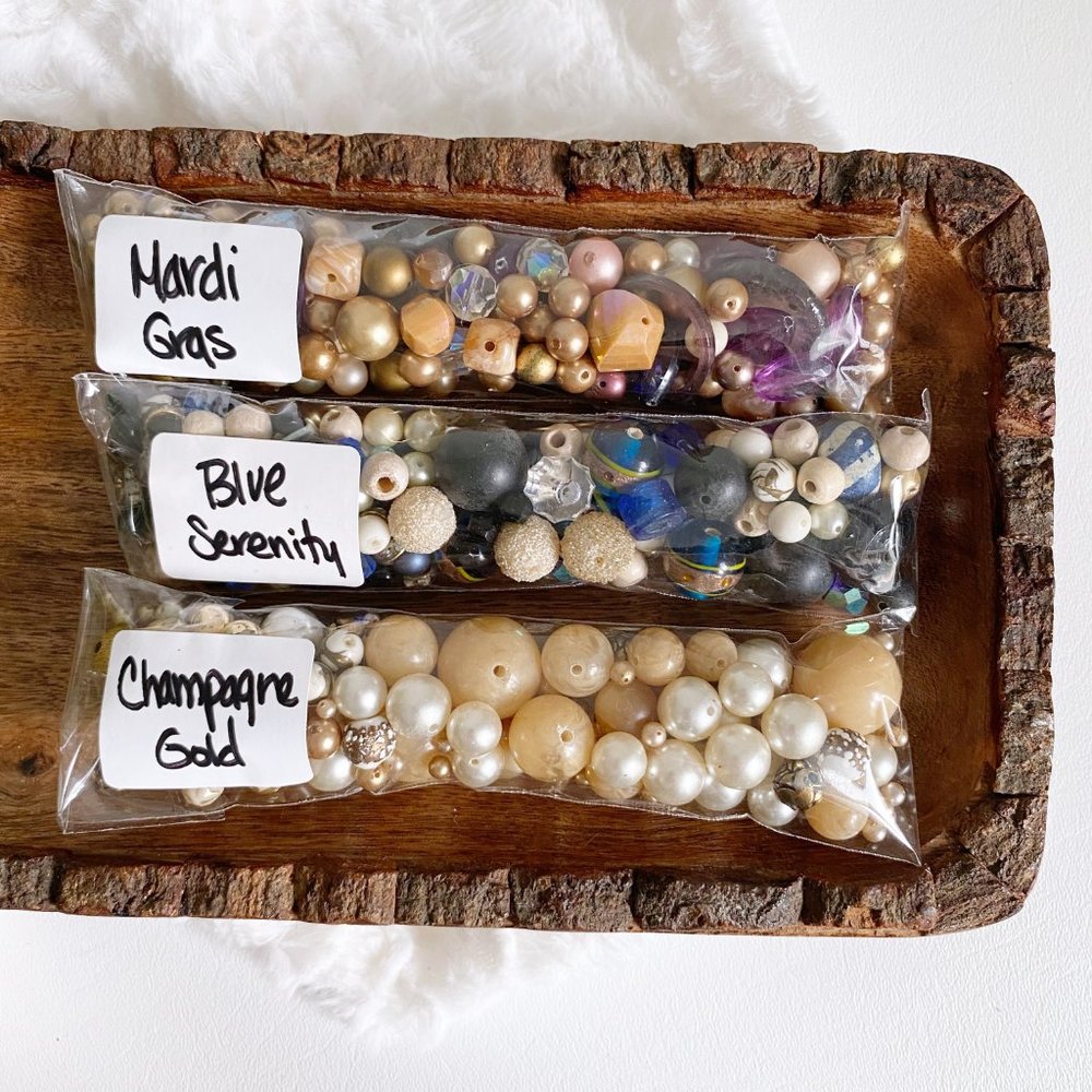 Bag of Beads Jewelry Making Bead Soup Crafts DIY Beading Boho Mixed Eclectic - Picture 9 of 12